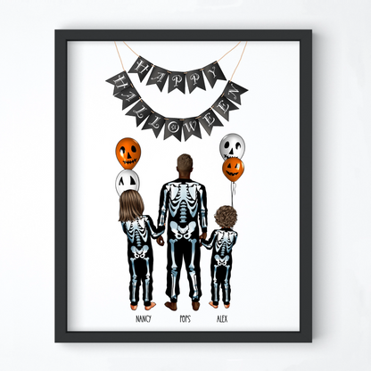 Spooky PJs (Dad & Kids)